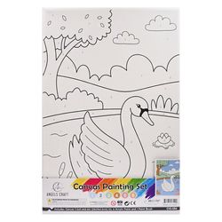 Lily Pond Swan