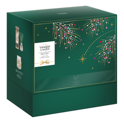 Formaat – 1 Medium Jar & Geurstokjes - Kerst Cadeauset