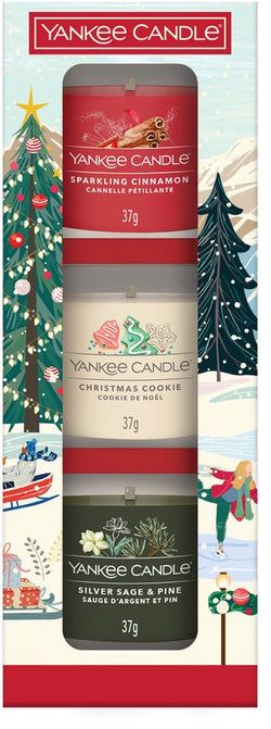 Formaat – 3 Filled Votive - Kerst Cadeauset