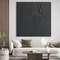 Similar Paintings – Obsidian Waves: Dark Elegance
