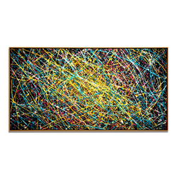Vibrant Splatter Abstract – 2