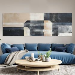 Similar Paintings – Monochrome Geometric Harmony