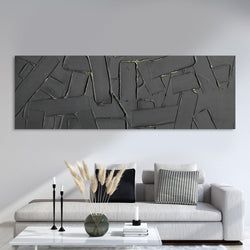 Similar Paintings – Cityscape Harmony: Linear Abstract