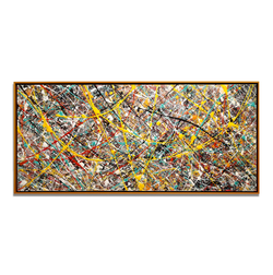 Vibrant Splatter Abstract – 3