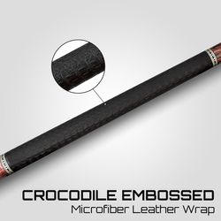 Crocodile Embossed Microfiber Leather Wrap