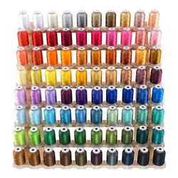 Kit Size – 80 Spool Kit (Janome Colors)