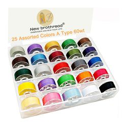 Kit Size – 25 Bobbin Set
