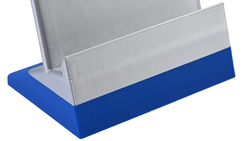 Stand Design – Blue & Silver