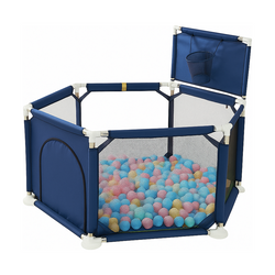 MODEL – IGRAONICA IGRAONA ZA DJECU OGRADA TAMNO PLAVA HEX