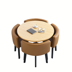 MODEL – VLADI SET 4X SMEĐA STOLICA + SMEĐI STOL