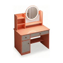 THALIA STOL SMINKANJE SA OGLEDALOM 80 CM ROZI