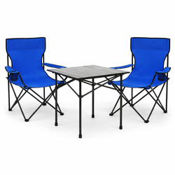Boja – KAMPING COMBO - 2X PLAVA STOLICA + MALI STOL