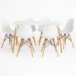 SET – 6x STOLICA BIJELI