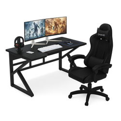 SET CHAHO CRNA STOLICA + CHADO GAMING STOL 100cm