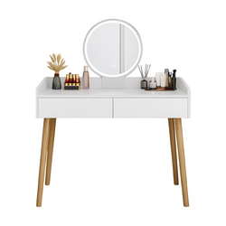 VERANO STOL ZA ŠMINKANJE 80 CM BIJELI