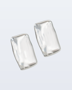 Silver earrings