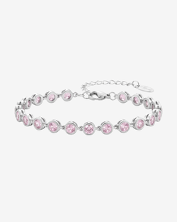 Type – bracelet | silver | pink