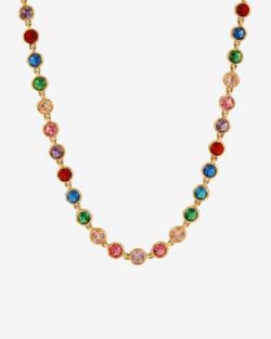 Type – necklace | multi | gold