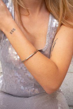 silver bracelet