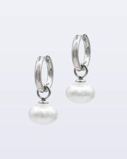 silver big pearl