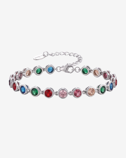 Type – Bracelet | silver | multicoloured