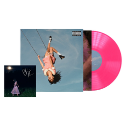 Olivia Rodrigo – Sticky sweet hot pink vinyl + Signed art card