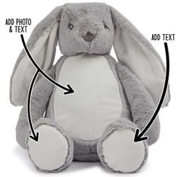 Large Grey Bunny