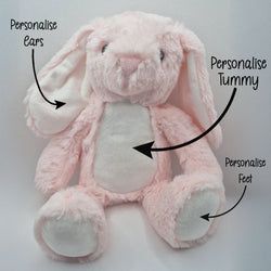 Select Teddy Bear – Pink Bunny
