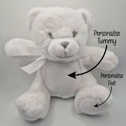 Select Teddy Bear – White Bear