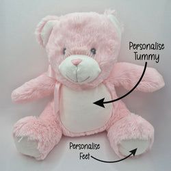 Select Teddy Bear – Pink Bear