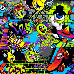 BabaubaCrazyGraffitiMonsters