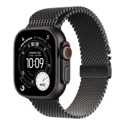 Black Titanium Milanese Loop - Large
