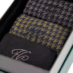 Charcoal Houndstooth