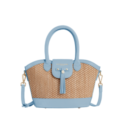 Sky Blue Leather