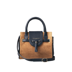 Colour – Tan/Navy Suede