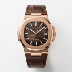 Nautiko - Rose Gold Chocolate Leather
