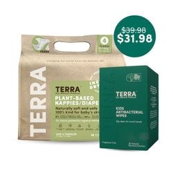 Nappy & Wipes – TERRA Baby Essentials Bundle - Nappy
