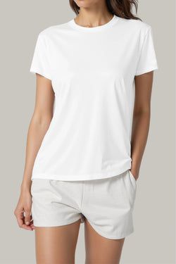 Mujer Cuello Redondo