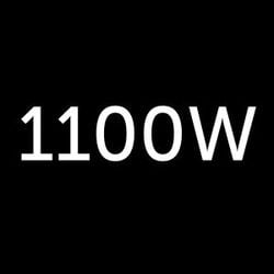 1100W