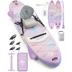 Glacier Veil（Pastel Purple & Blue）