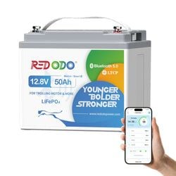 12V 50Ah | 640W | 640Wh | Mini | Bluetooth | Prot. Basse Temp.