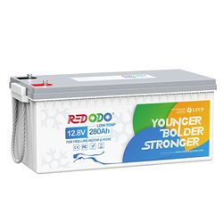 Grande capacité – 12V 280Ah | 2560W | 3584Wh | Prot. Basse Temp.