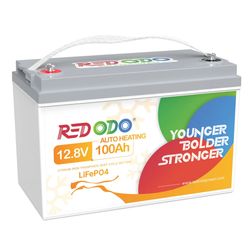 Solution – 12V 100Ah | 1280W | 1280Wh| 330*172*216mm | <5℃ Chauffage automatique