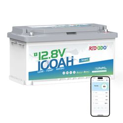 Solution – 12V 100Ah | 1280W | 1280Wh | Haut:189mm | Bluetooth | Prot. Basse Temp.