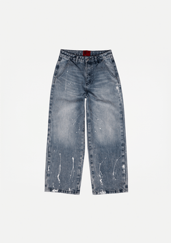 Color – Blue heavy used wash