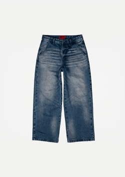 Color – Blue used wash