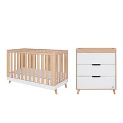 Colour – White & Light Oak