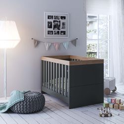 Anthracite Grey & Oak 