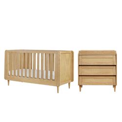 Bundle – 2 Piece Set - Cot Bed & Dresser