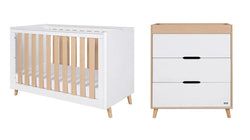 Colour – White & Light Oak